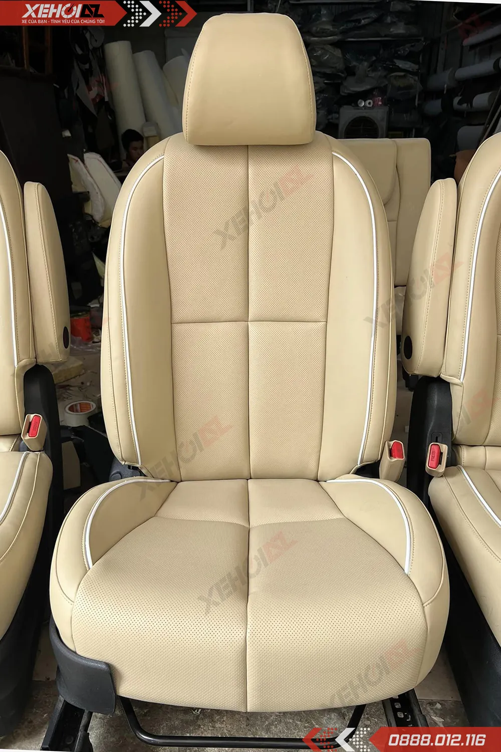 Bọc ghế da ô tô theo phom zin hình 05