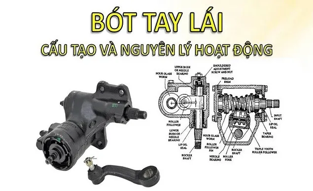 Chi tiết bót lái xe tải và hệ thống trục lái