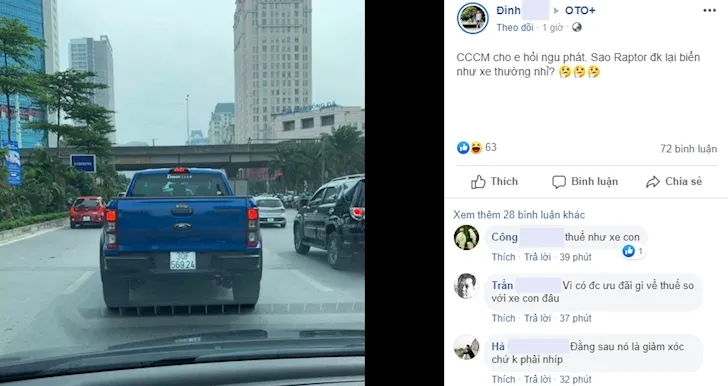 Cách phân biệt ký hiệu trên biển số xe bán tải chở người và chở hàng