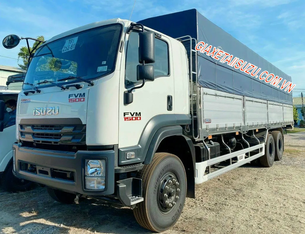 Thùng bửng nhôm xe tải Isuzu 15 tấn