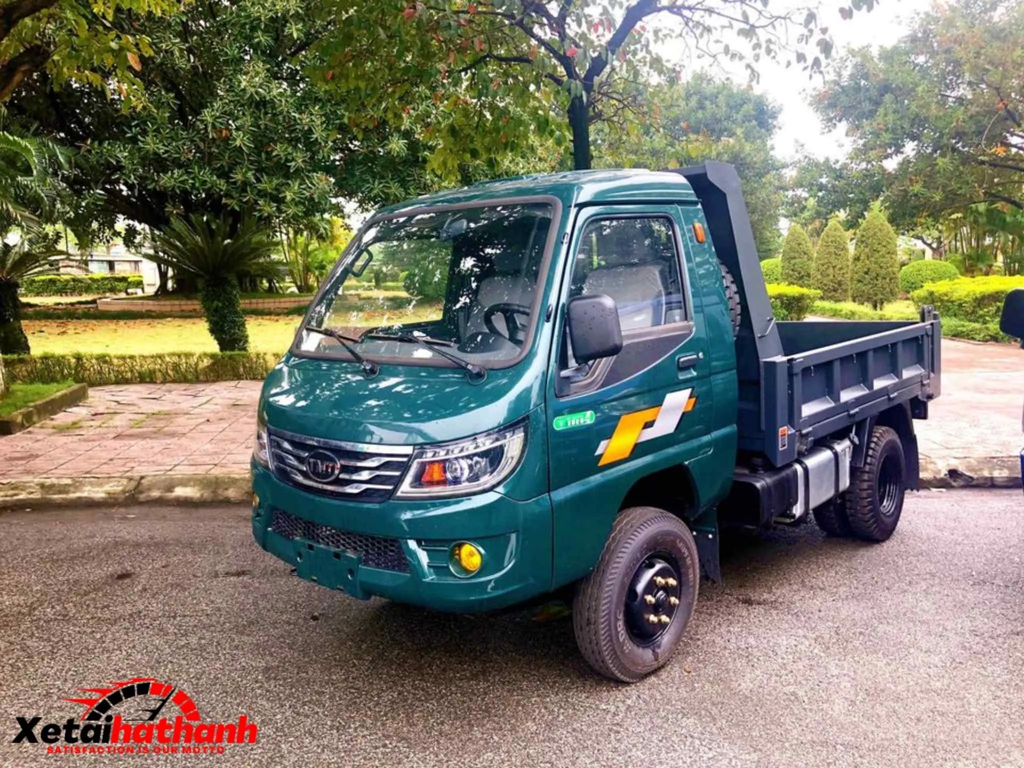 Cabin xe ben 1 tấn TMT thiết kế mũi hổ mạnh mẽ và hiện đại