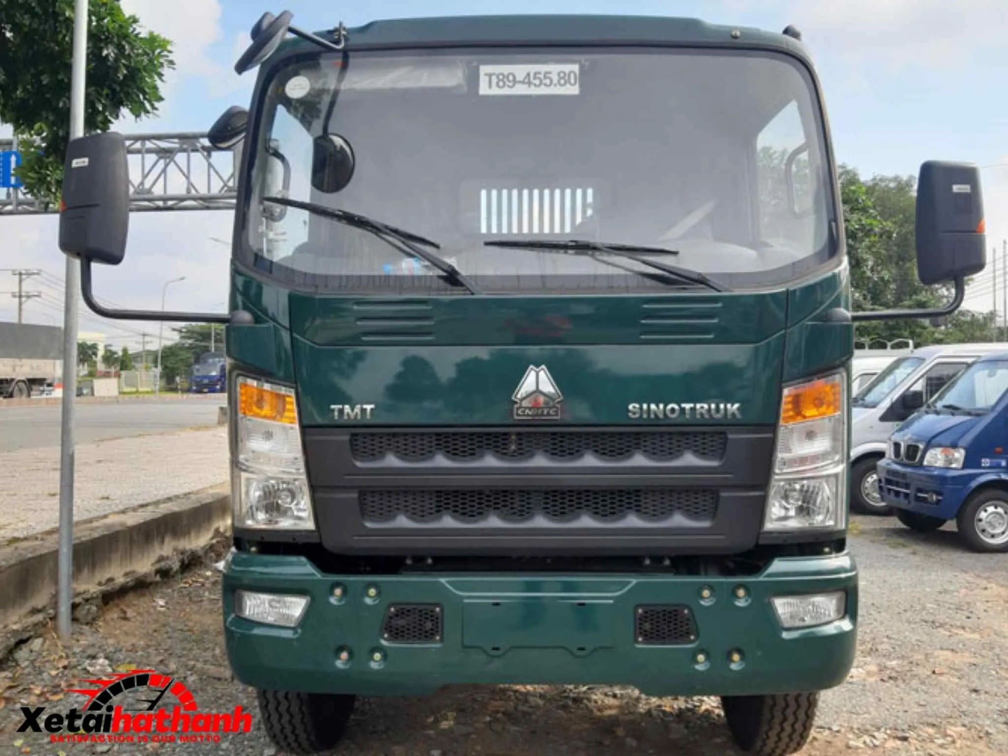 Cabin xe ben TMT 6T5 với thiết kế lật