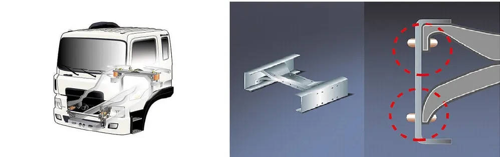 Khung gầm Chassi thép chịu lực nguyên khối đặc trưng Hyundai