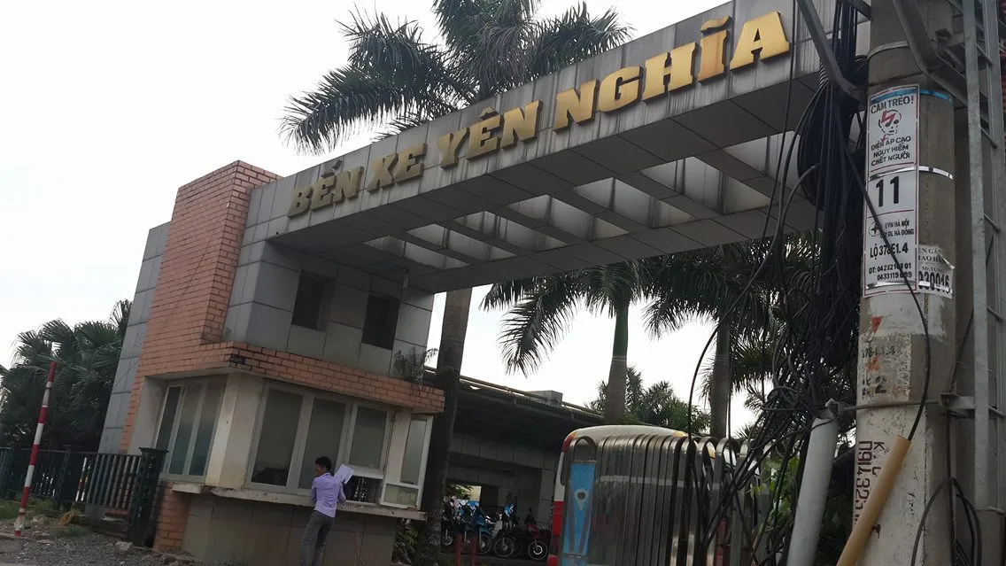 Bến xe Yên Nghĩa - điểm xuất phát thay thế cho khách Tây Hà Nội