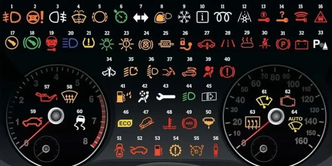 Các đèn cảnh báo trên xe ô tô