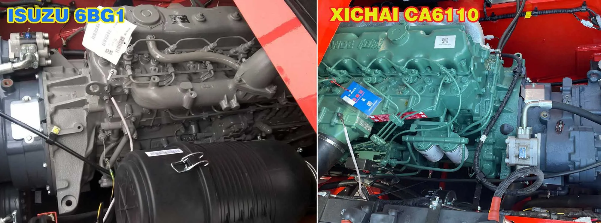 Các Mẫu Động Cơ Xe Nâng Heli 10 Tấn