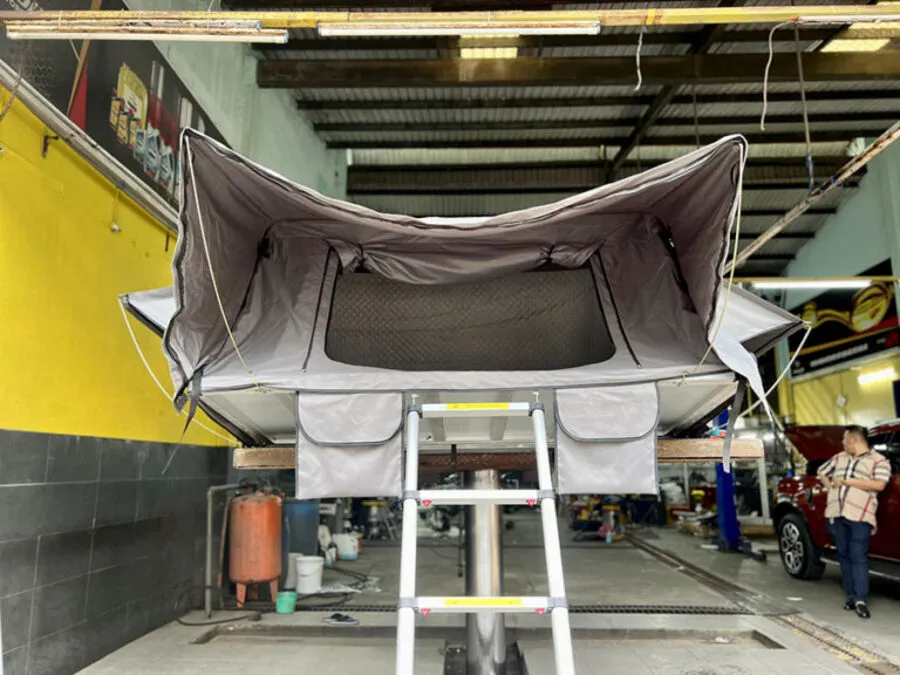 Các mẫu lều nóc trên xe bán tải ưa chuộng