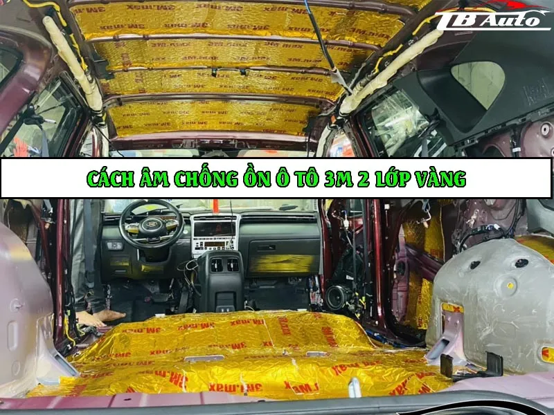 Thanh Bình Auto, địa chỉ dán cách âm chống ồn 3M 2 lớp vàng