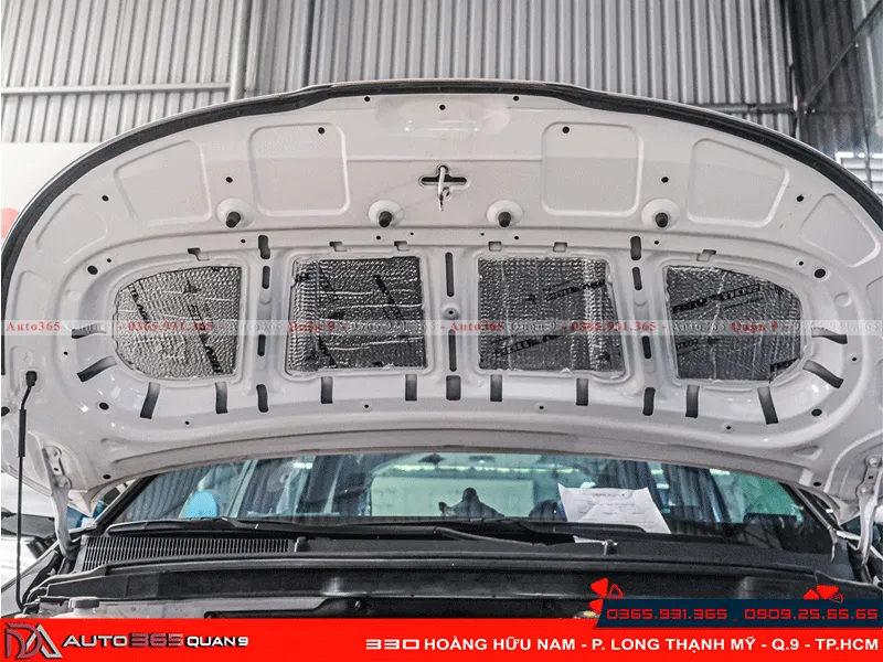 Cách âm capo xe Kia Carnival