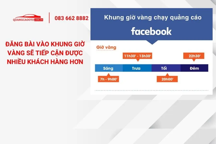 Đăng bài vào khung giờ vàng là lựa chọn khôn ngoan khi thực hiện cách đăng bán xe ô tô