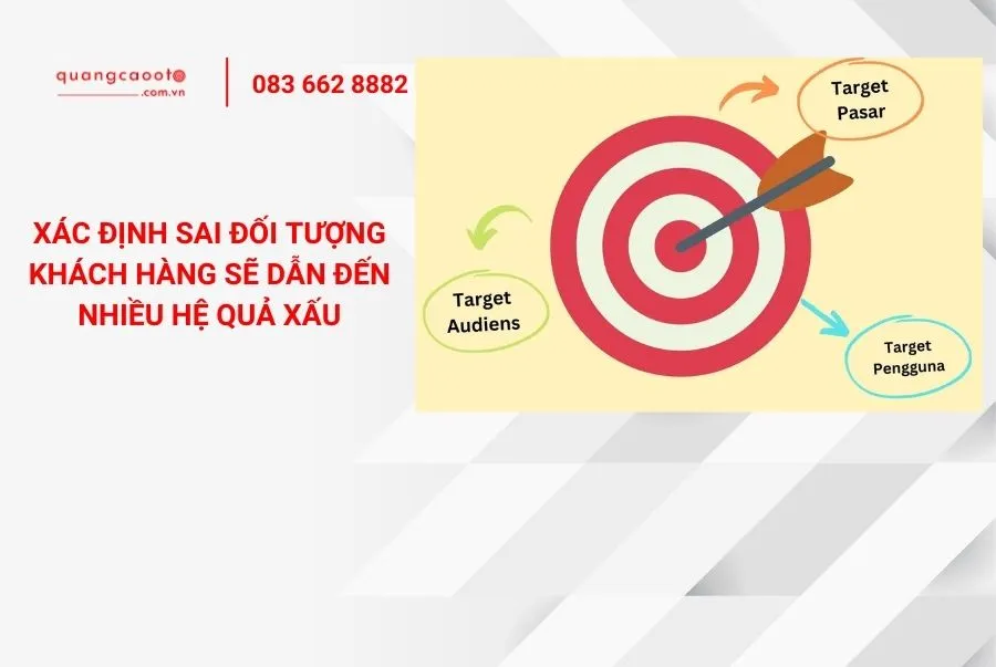 Nhắm sai đối tượng mục tiêu sẽ khiến chiến dịch bán xe đổ bể