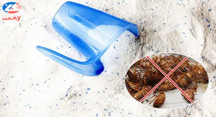 Diệt gián trên ô tô bằng bột giặt