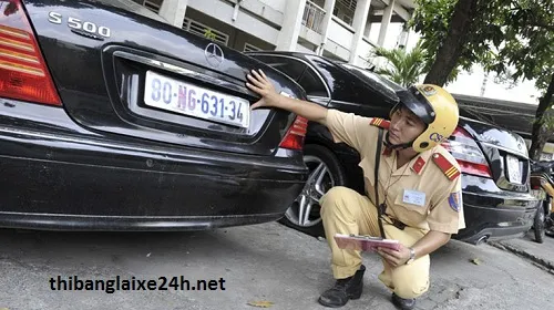 Cách gắn biển số xe ô tô chuẩn kỹ thuật và hợp pháp