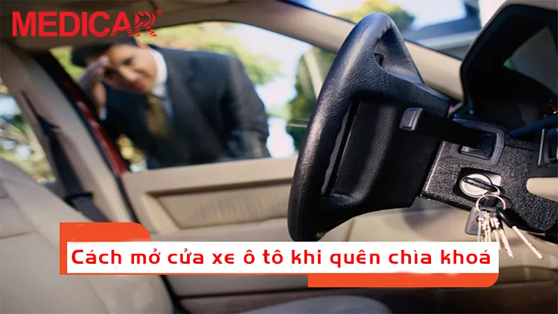 cách mở khoá ô tô khi quên chìa khoá bằng dụng cụ chuyên dụng