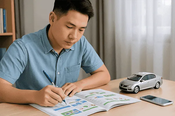 Cách ôn tập hiệu quả bộ câu hỏi lý thuyết lái xe ô tô