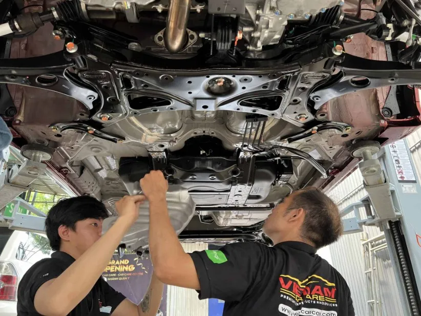 Xử lý cơ bản bề mặt sơn phủ