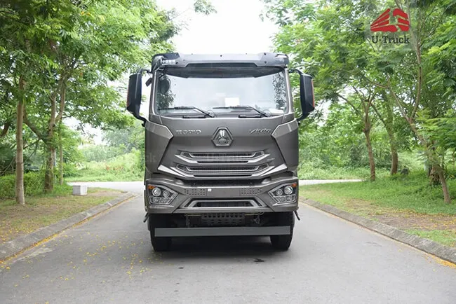 Minh họa cách tính thể tích thùng xe tải để ước tính khối lượng đá vận chuyển