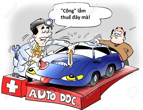 Cách tính thuế ô tô ở Việt Nam và giá thực trả của khách hàng khi mua xe a1