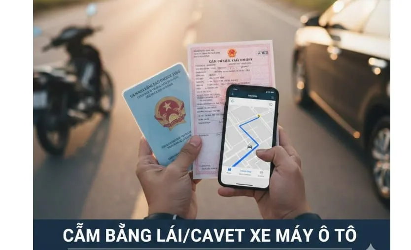 Ảnh minh họa thủ tục cầm bằng lái xe ô tô B2 tại Quy Nhơn