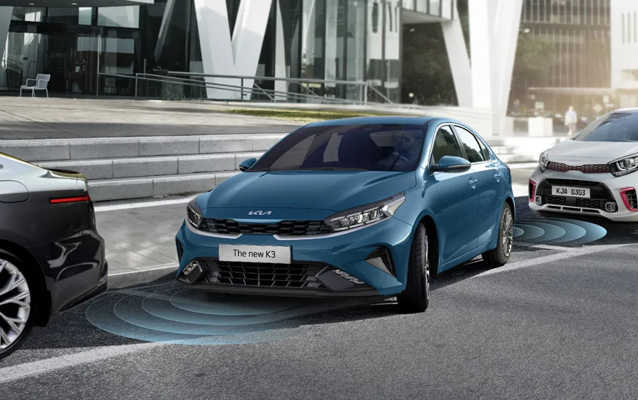 Kia K3 được trang bị cảm biến trước sau