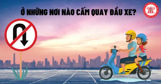 biển báo cấm quay đầu xe tải trong khu vực nội thành và đông dân cư