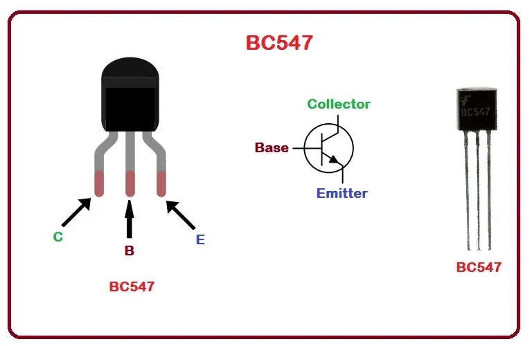 Sơ đồ chân Transistor BC547 và thông số kỹ thuật liên quan đến thi bằng lái xe ô tô B2