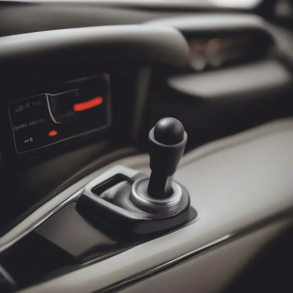 Cần gạt xi nhan và các ký hiệu chức năng