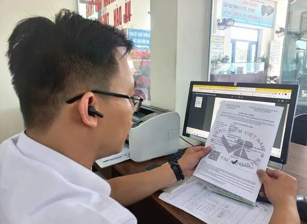 Hướng dẫn nhập liệu thông tin để thực hiện gia hạn đăng kiểm xe ô to trực tuyến