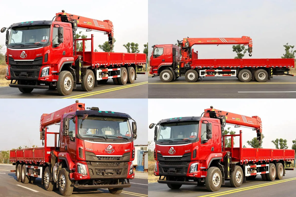 Xe cáº©u tá»± hÃ nh 18 táº¥n (Chenglong, Sany & Palfinger)