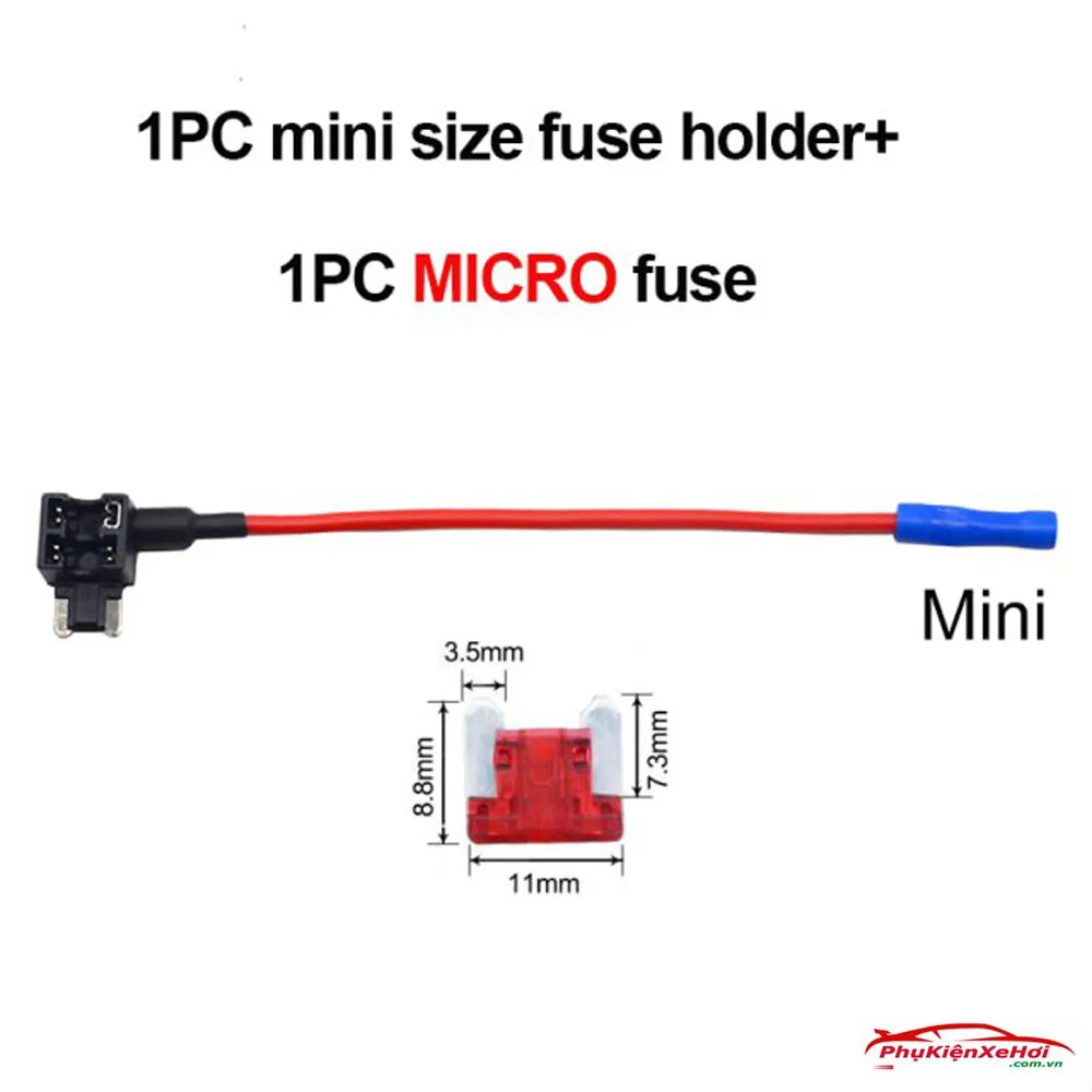 Cầu chì Mini phổ biến trên các dòng xe du lịch hiện đại giúp tối ưu không gian bảng điện