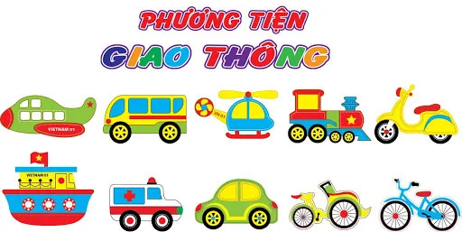Câu đố về phương tiện giao thông và các loại xe tải