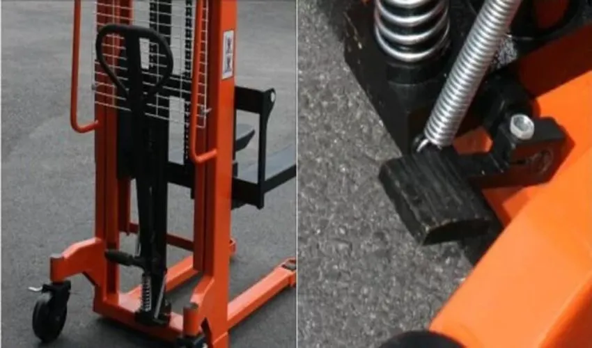 Bản vẽ cấu tạo xe nâng tay cao chi tiết