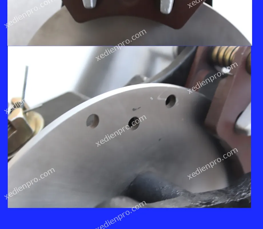 Toàn cảnh bộ khung gầm xe điện 4 bánh tự chế chuyên dụng