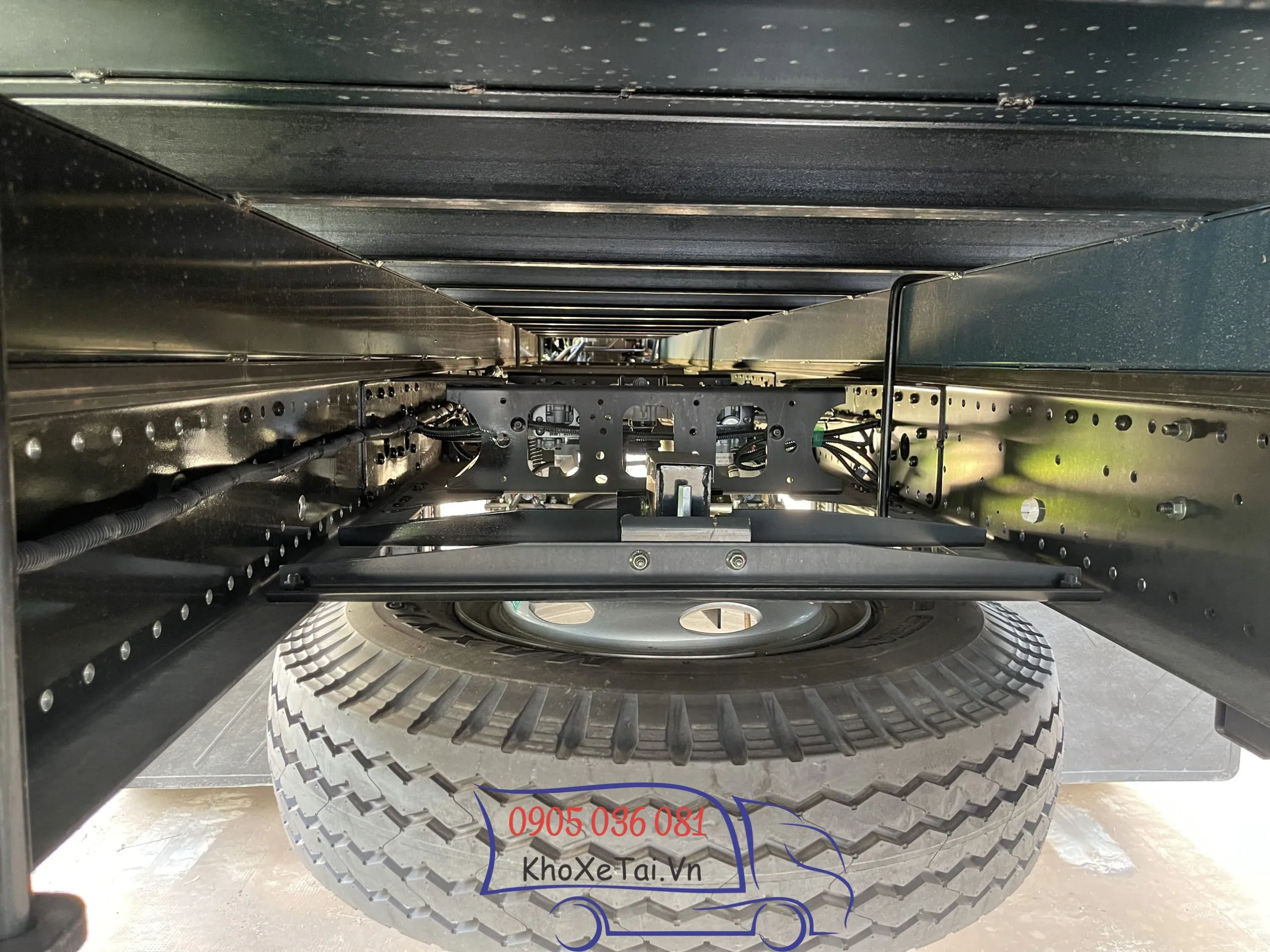 Toàn cảnh chassis xe tải Thaco Ollin S720