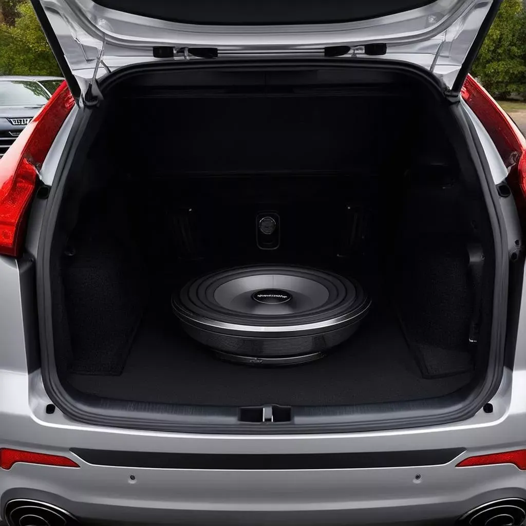 Chế tạo loa sub hơi cho ô tô tại cốp xe với hộp gỗ MDF chắc chắn