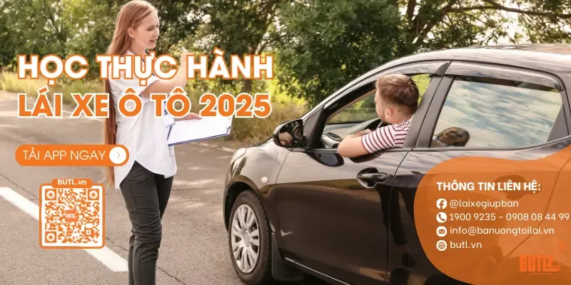 Chi phí học thực hành lái xe ô tô