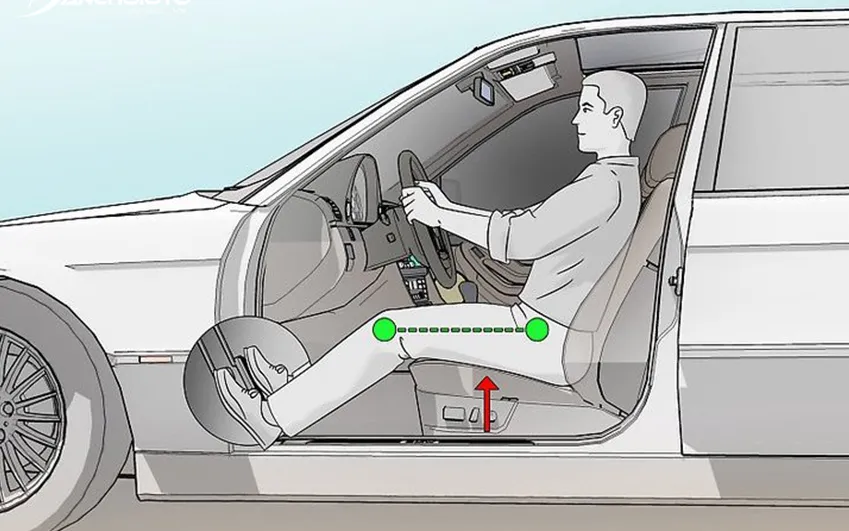 tư thế ngồi lý tưởng khi học cách lái xe tải đường dài
