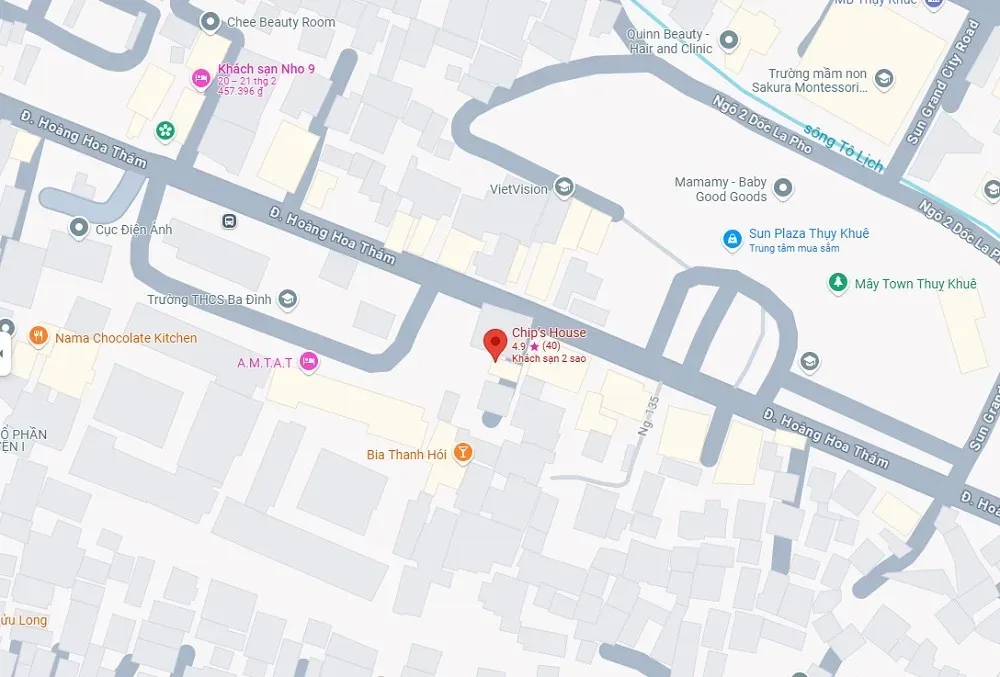 Chip’s House, một địa điểm lưu trú hiện đại với phòng ốc sạch sẽ, là tiêu chuẩn cho vệ sinh nội thất xe ô tô