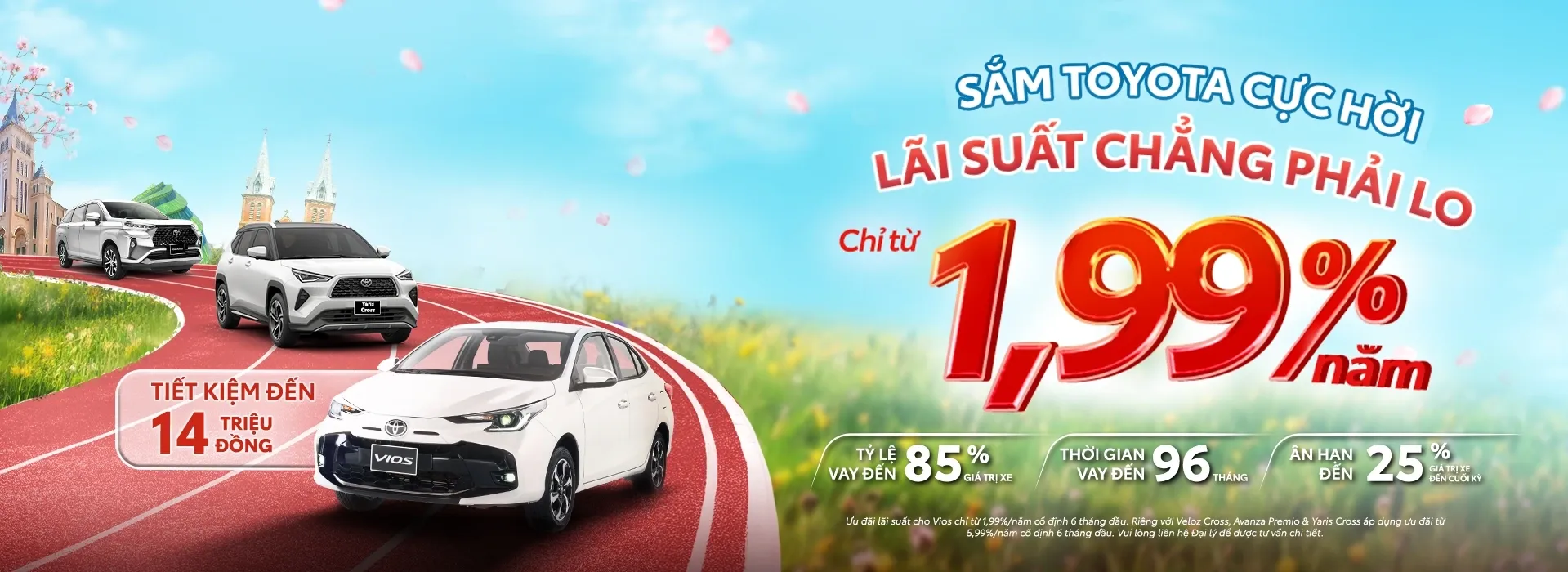 Chương trình ưu đãi lãi suất từ 1,99%/năm từ TFSVN