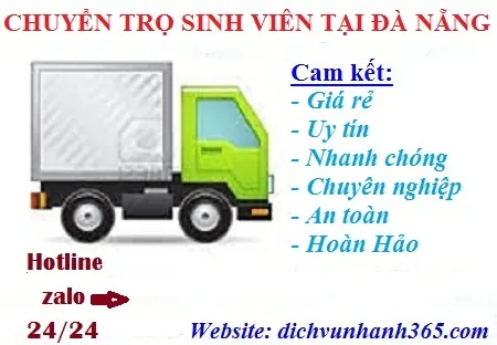 Xe tải chuyển trọ sinh viên giá rẻ uy tín tại Đà Nẵng