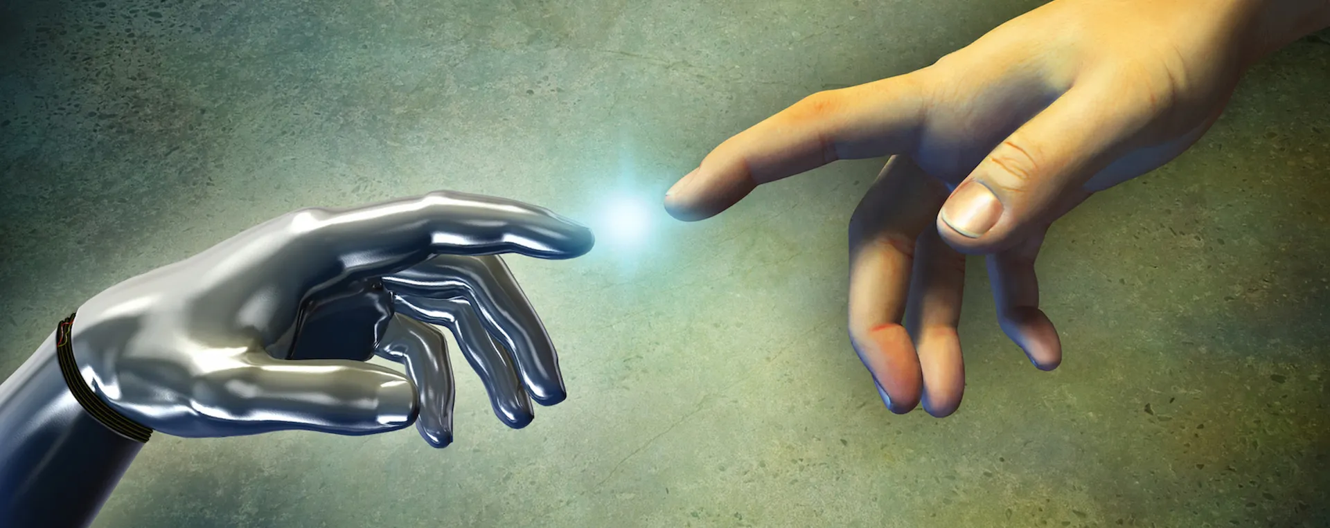 Hình ảnh về một bản sao của thế giới thực trên nền thế giới số, nơi mọi dữ liệu được ánh xạ 1:1