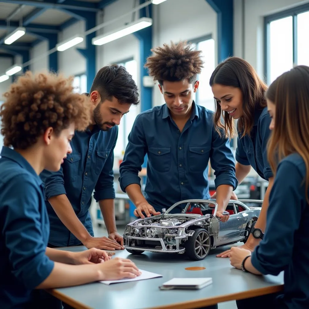 Triển vọng việc làm rộng mở cho kỹ sư tốt nghiệp ngành cơ khí ô tô đại học bách khoa