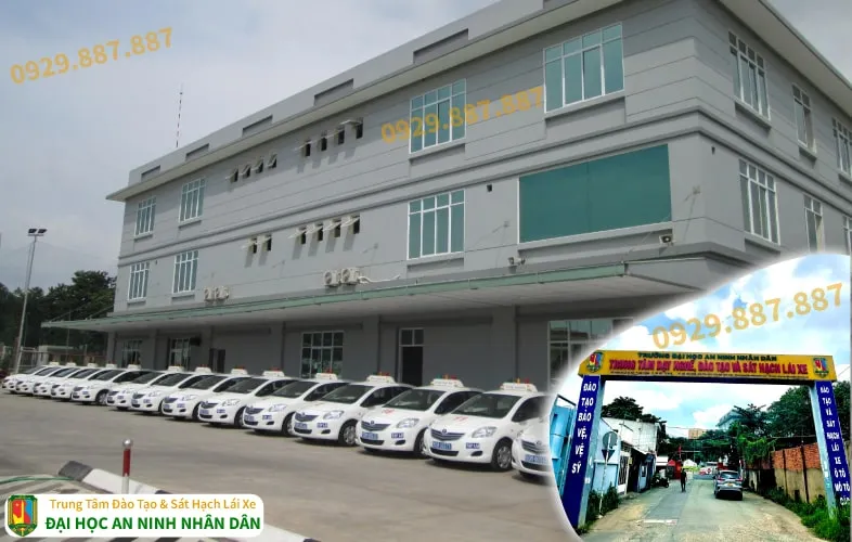 Cơ sở vật chất hiện đại, phục vụ khóa học lái xe ô tô B2 Thủ Đức tại Trường Đại học An Ninh