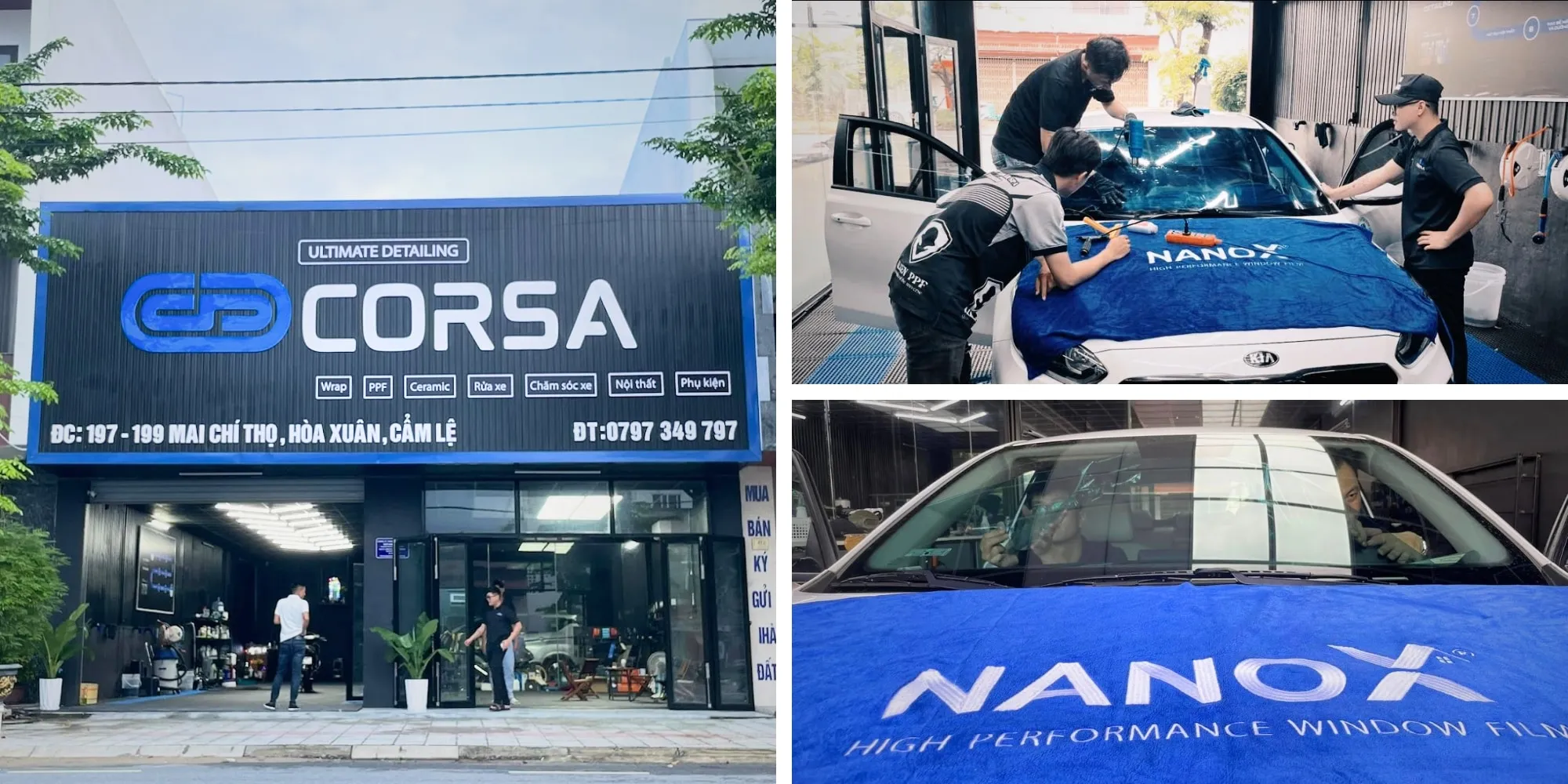 CORSA Detailing là địa điểm lý tưởng cho những ai muốn chăm sóc và bảo vệ toàn diện cho chiếc xe của mình