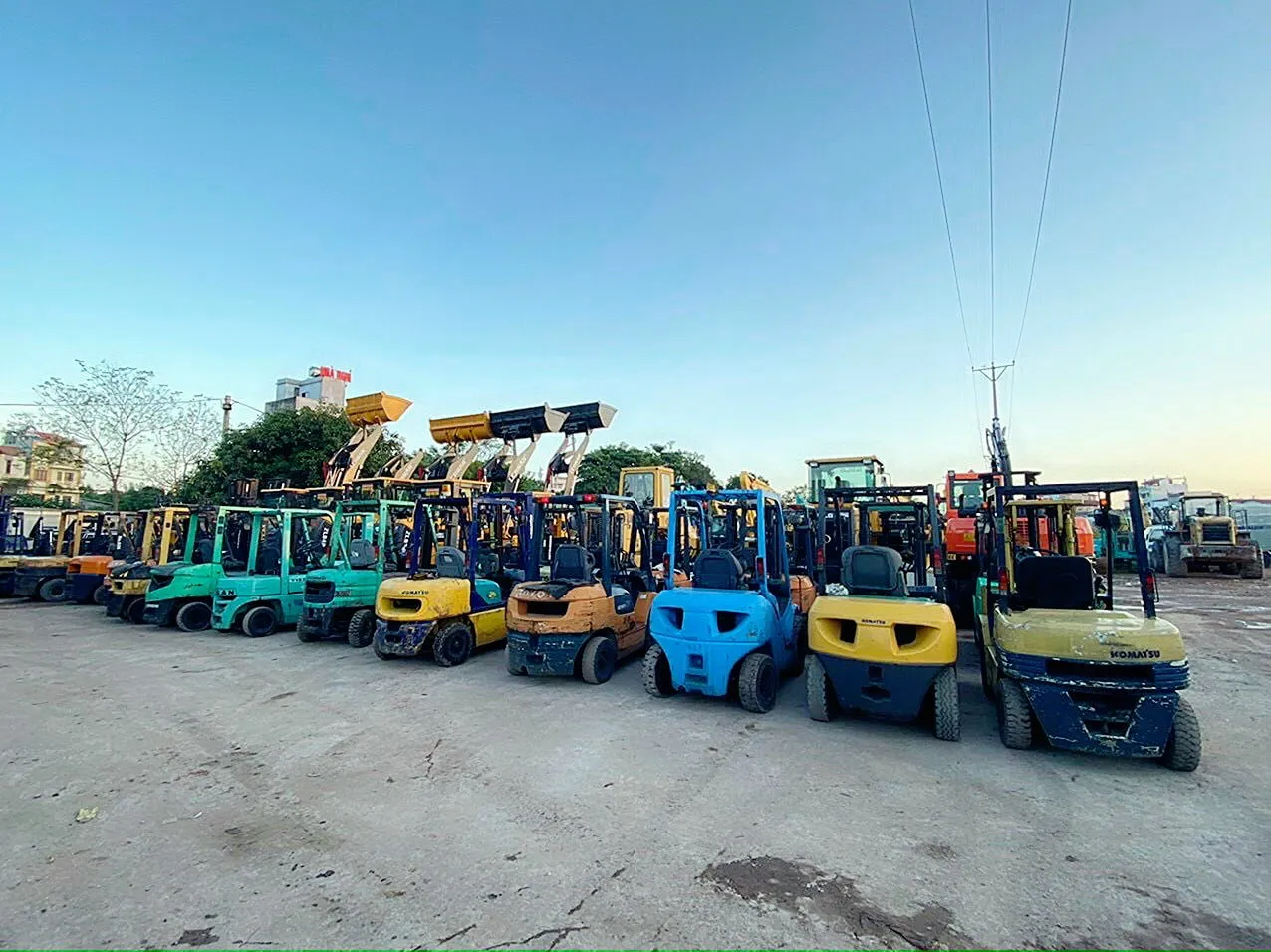 Đại lý xe nâng 456 chuyên mua bán xe nâng Nhật bãi