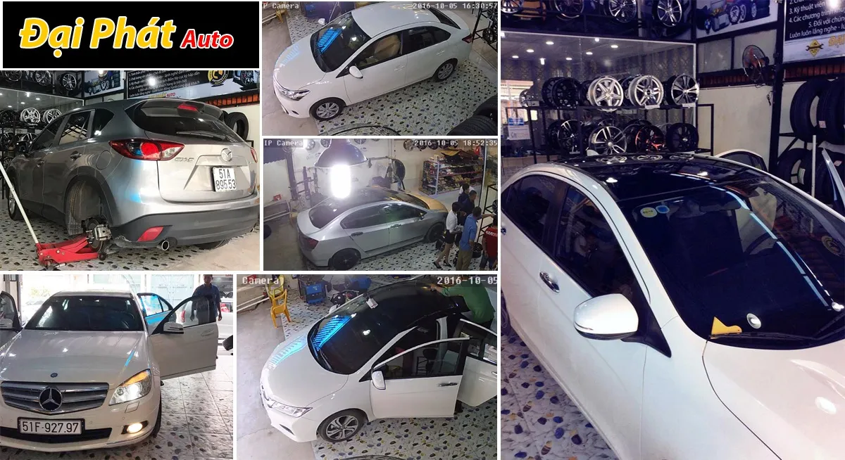 Hình ảnh chi tiết khoang nội thất ô tô được bảo vệ bởi lớp phim cách nhiệt 3M