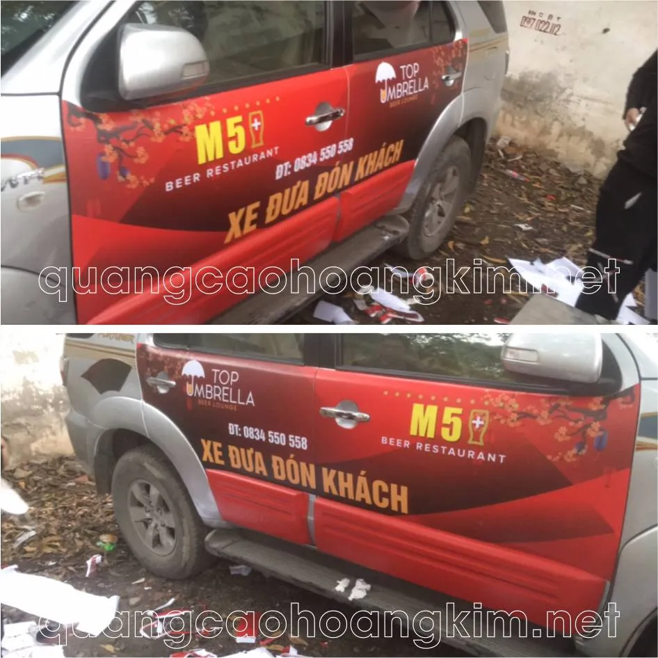 Decal ô tô phong cách graffiti