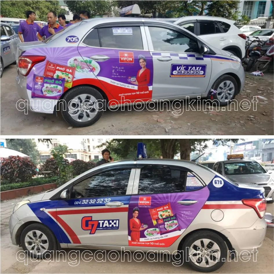 Decal ô tô phong cách vintage