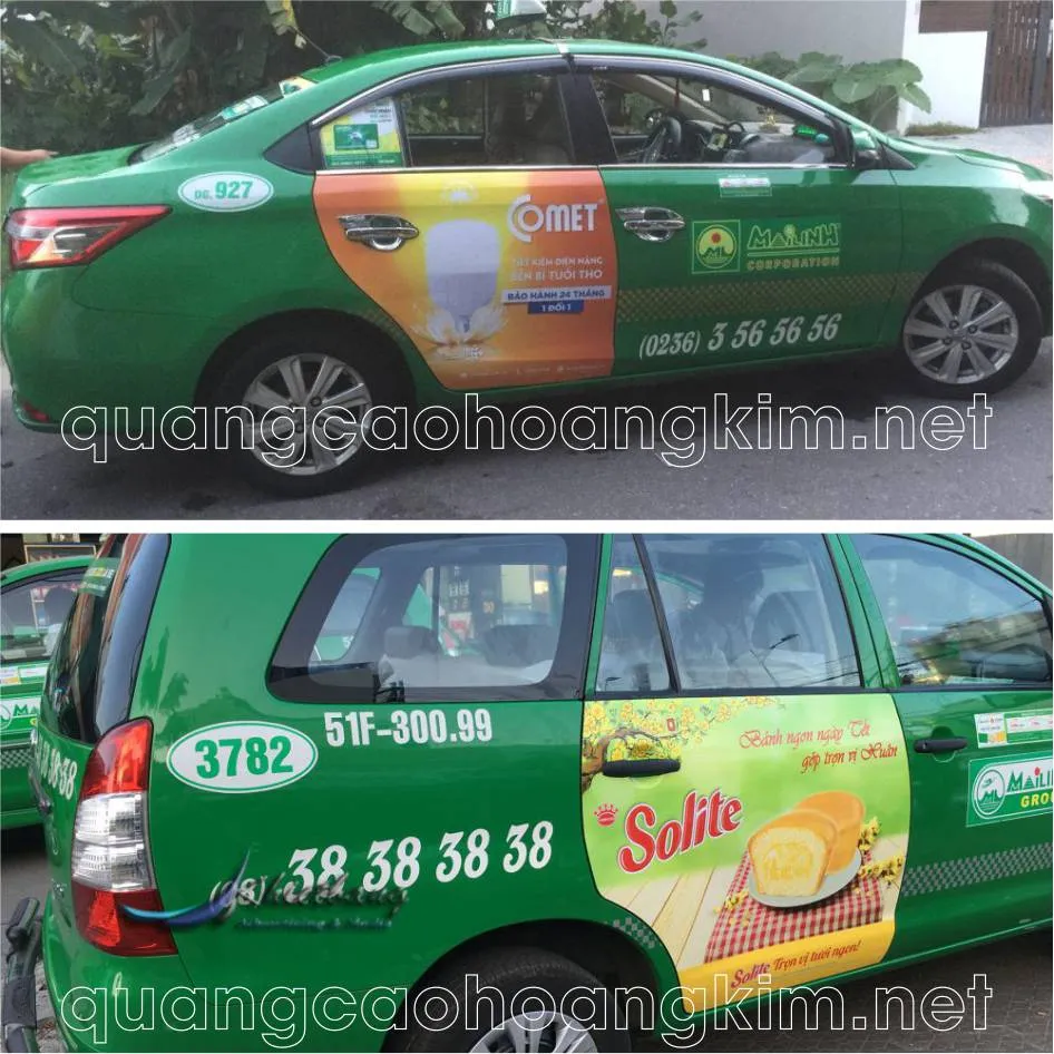 Decal ô tô họa tiết hình học