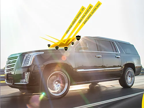 Dán film cách nhiệt chuyên nghiệp tại Bắc Giang